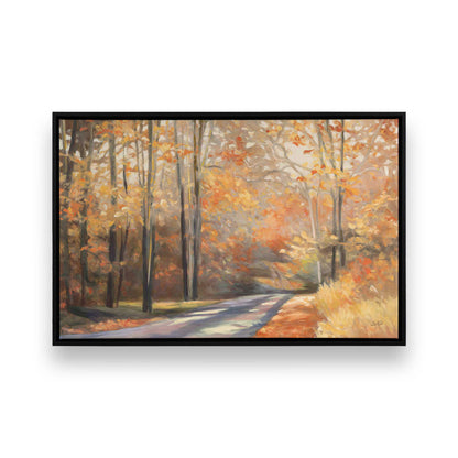 [Color:Satin Black], Picture of art in a Satin Black frame