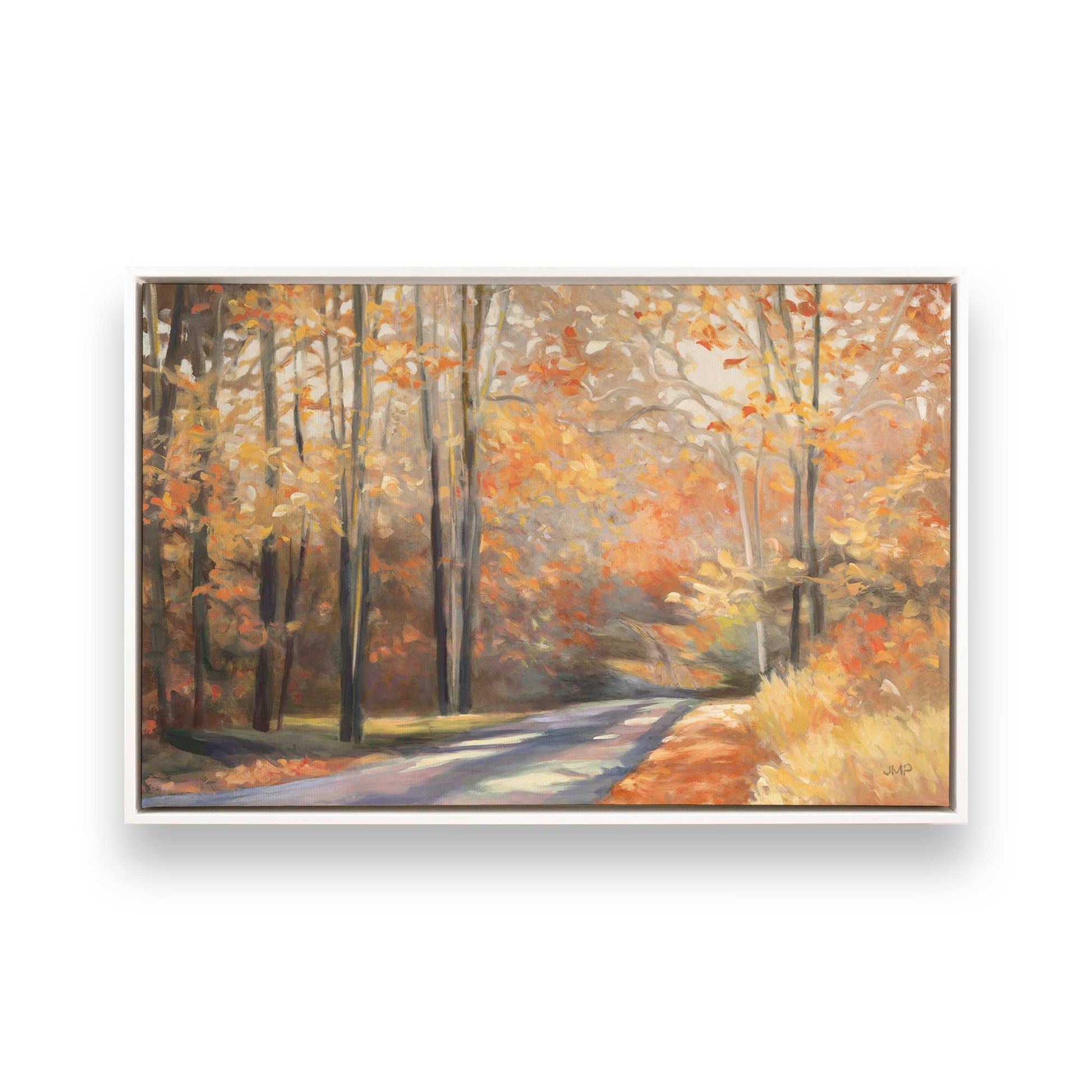 [Color:Opaque White], Picture of art in a White frame