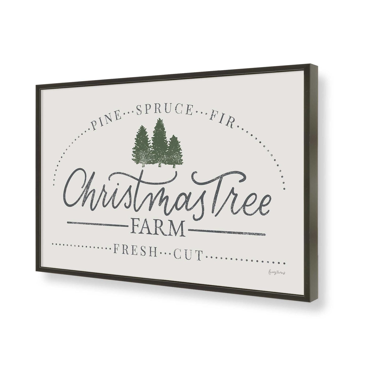 [Color:Satin Black], Picture of art in a Satin Black frame of the corner