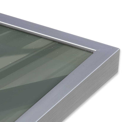 [Color:Polished Chrome], Picture of art in a Polished Chrome frame at an angle