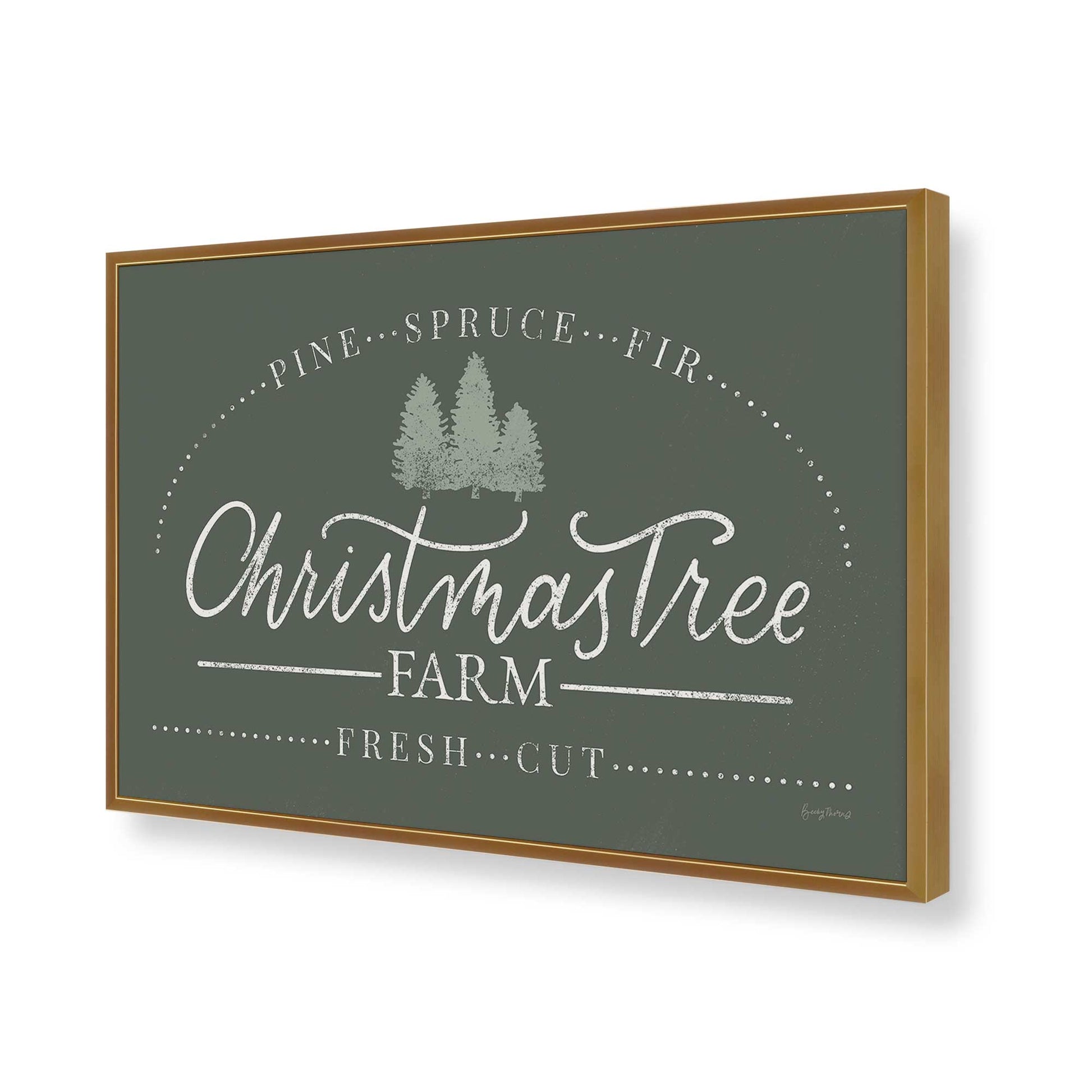 [Color:Polished Gold], Picture of art in a Polished Gold frame of the corner