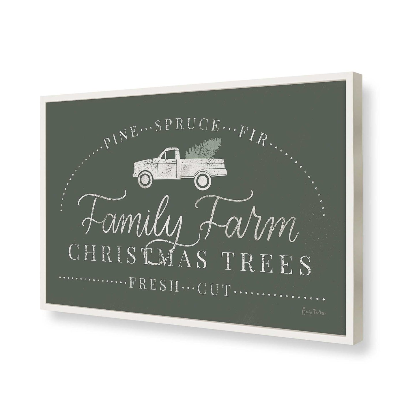 [Color:Opaque White], Picture of art in a Opaque White frame of the corner