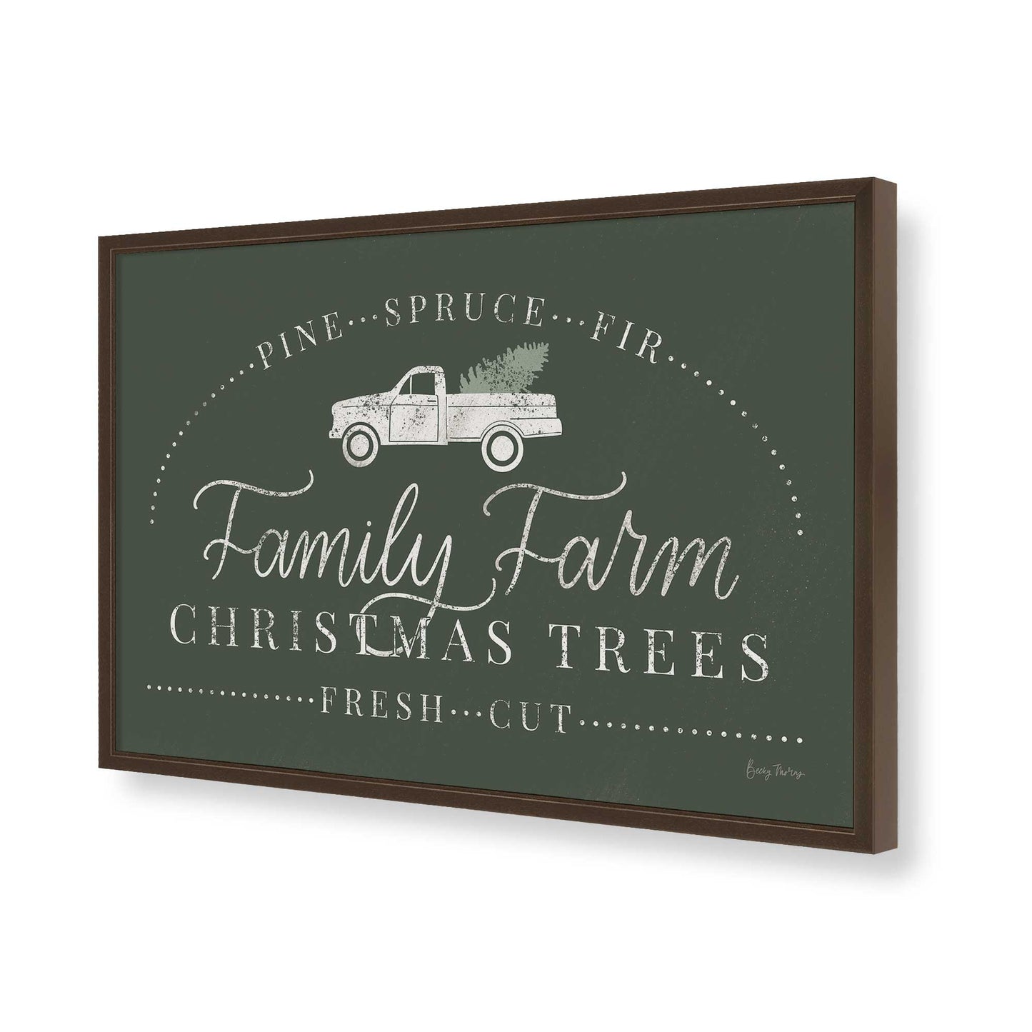 [Color:Belvinder Brown], Picture of art in a Belvinder Brown frame of the corner