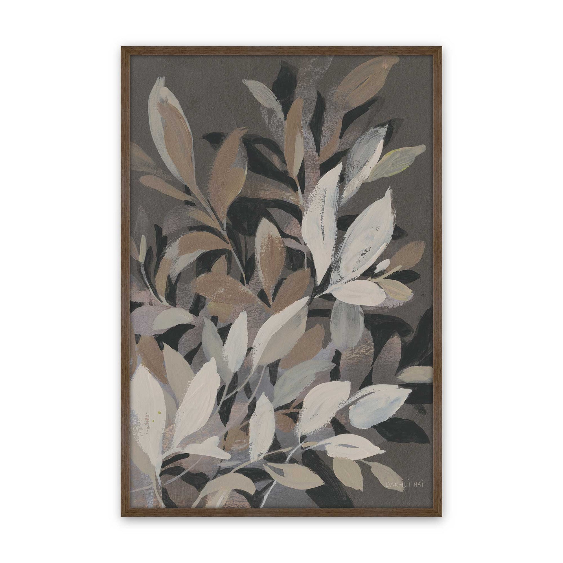 [Color:Walnut], Picture of art in a Walnut frame