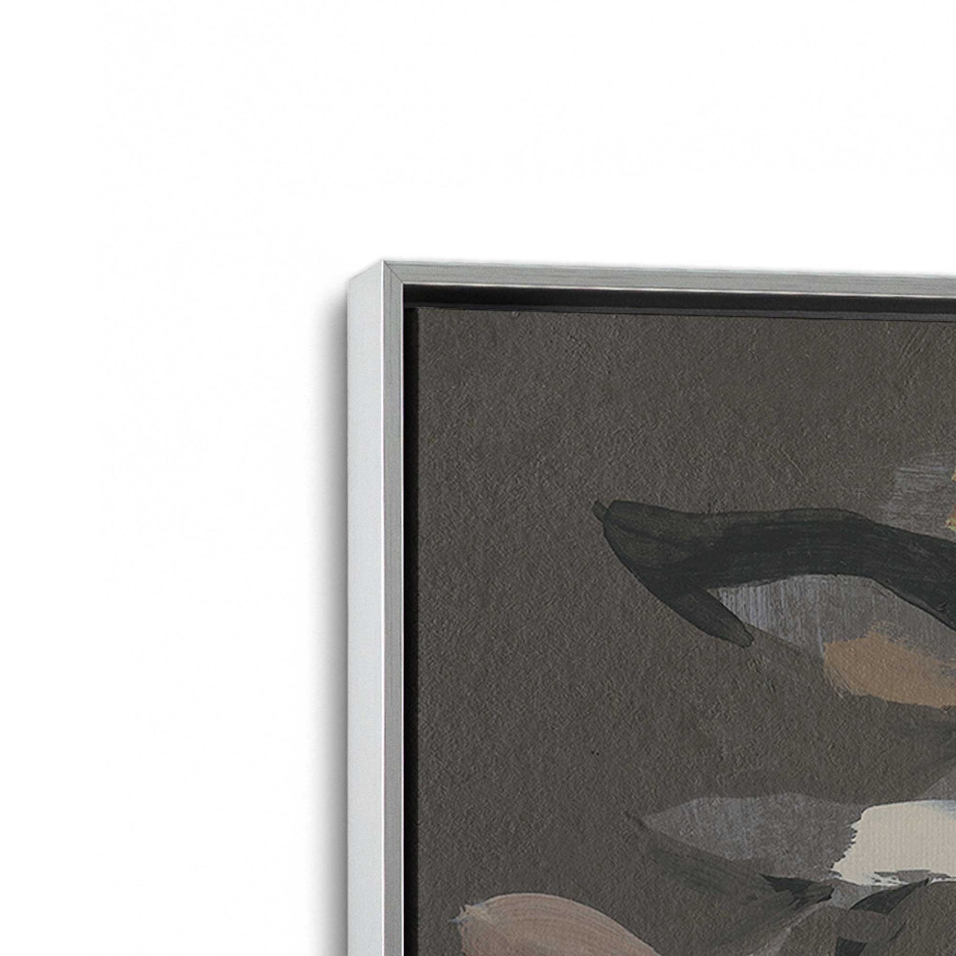 [Color:Polished Chrome], Picture of art in a Polished Chrome frame at an angle