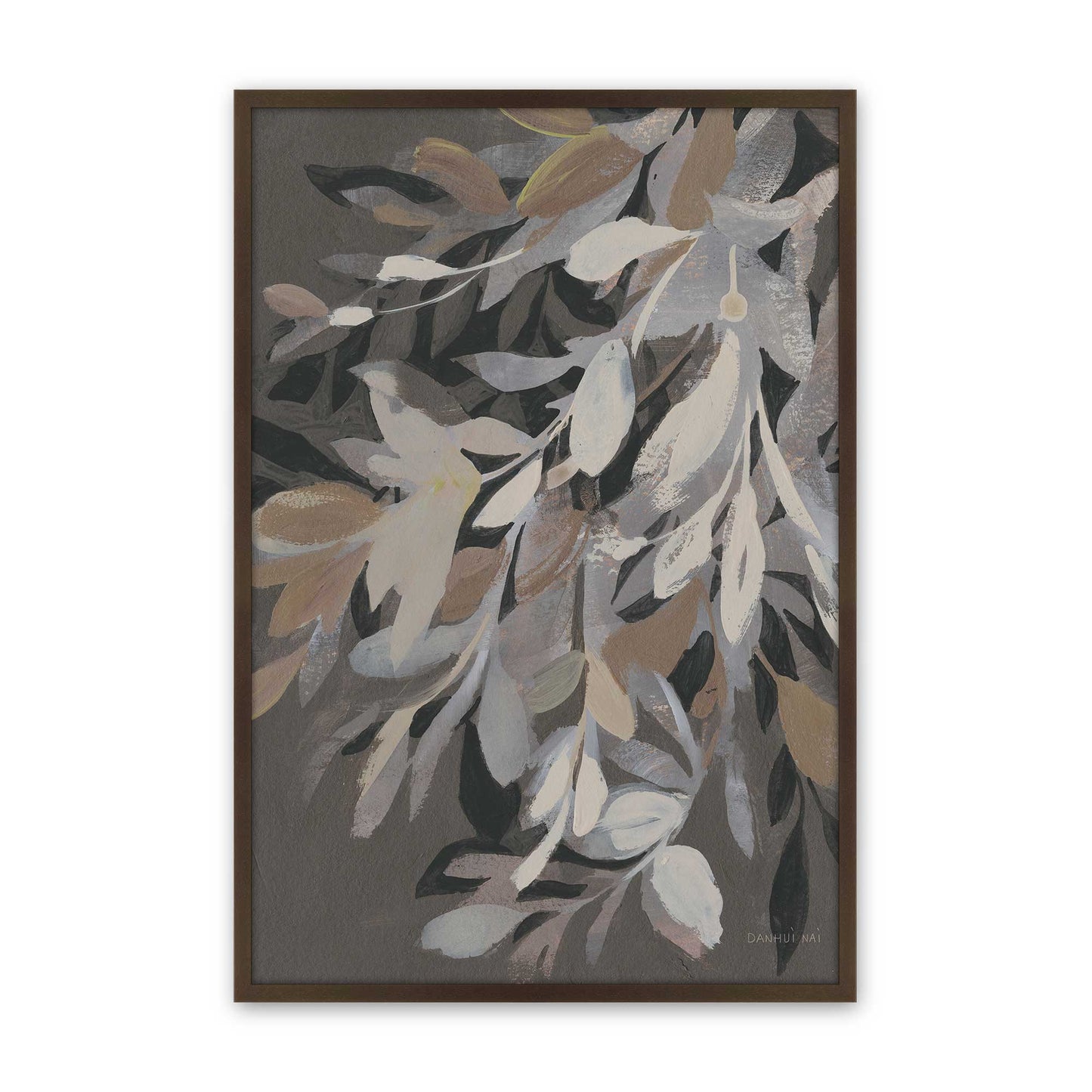 [Color:Brown], Picture of art in a Brown frame