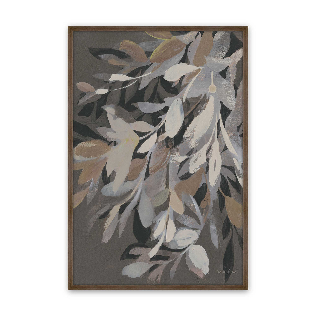 [Color:Walnut], Picture of art in a Walnut frame