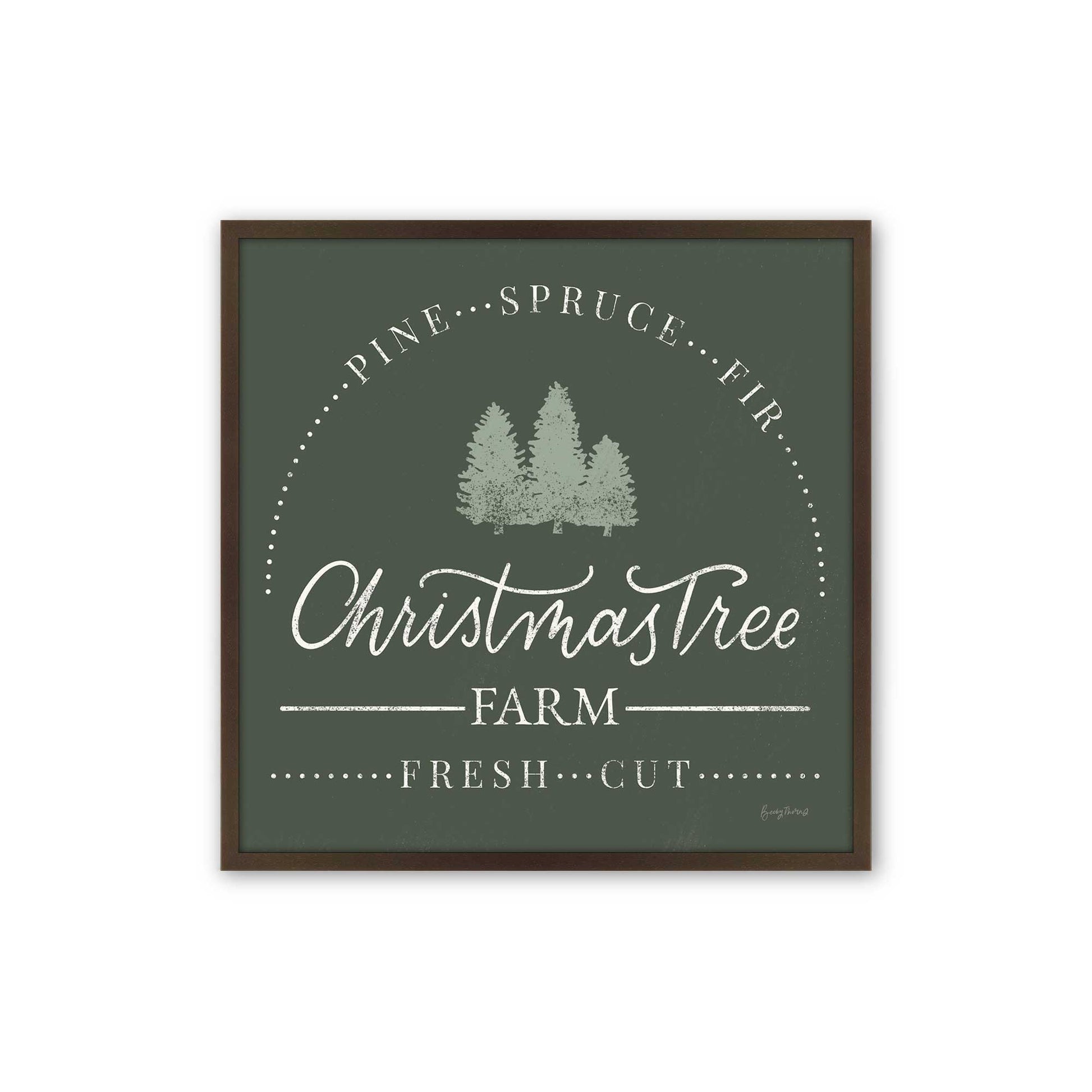 [Color:Espresso], Picture of art in a Espresso frame