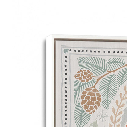 [Color:Opaque White], Picture of art in a White frame at an angle