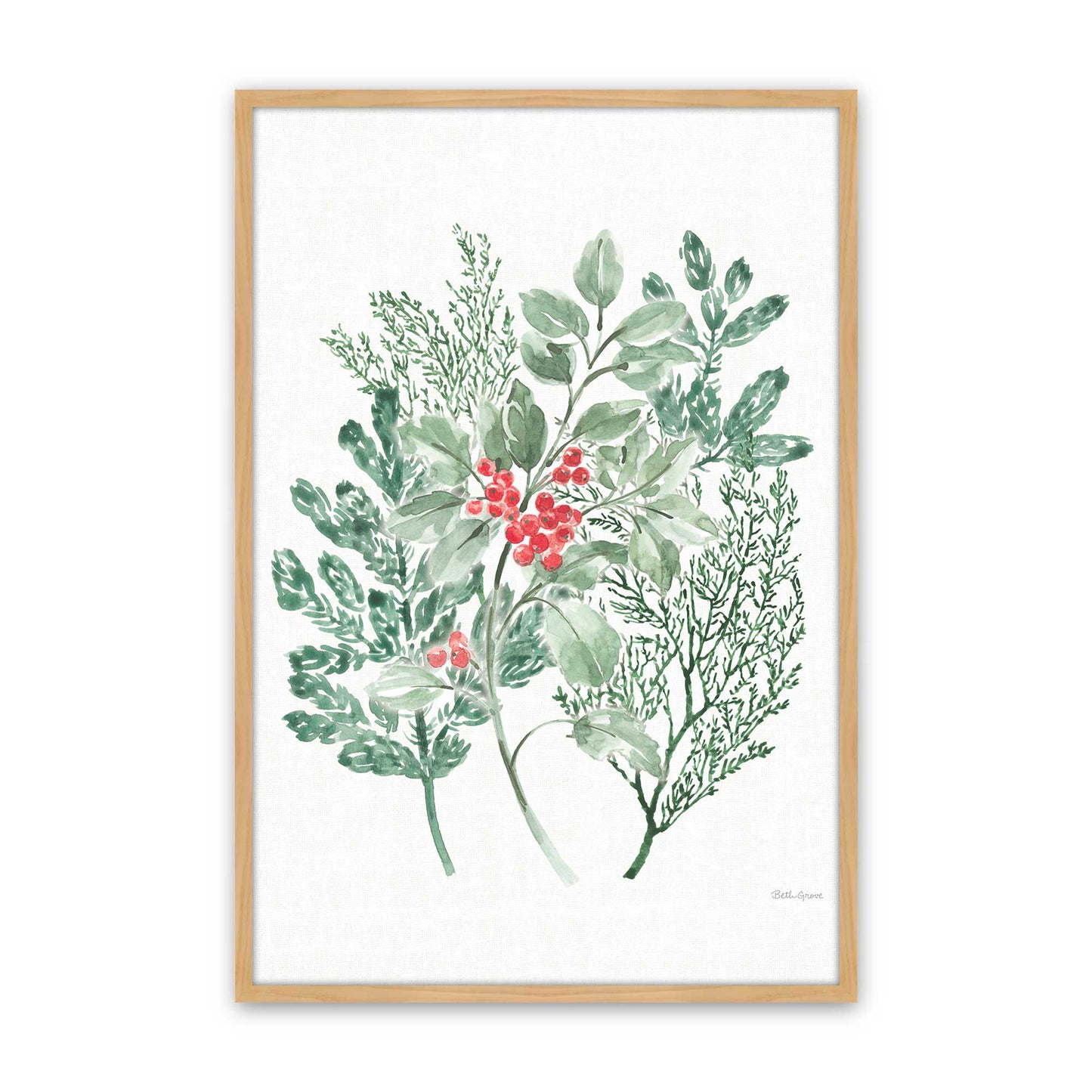 [Color:American Maple], Picture of art in a American Maple frame