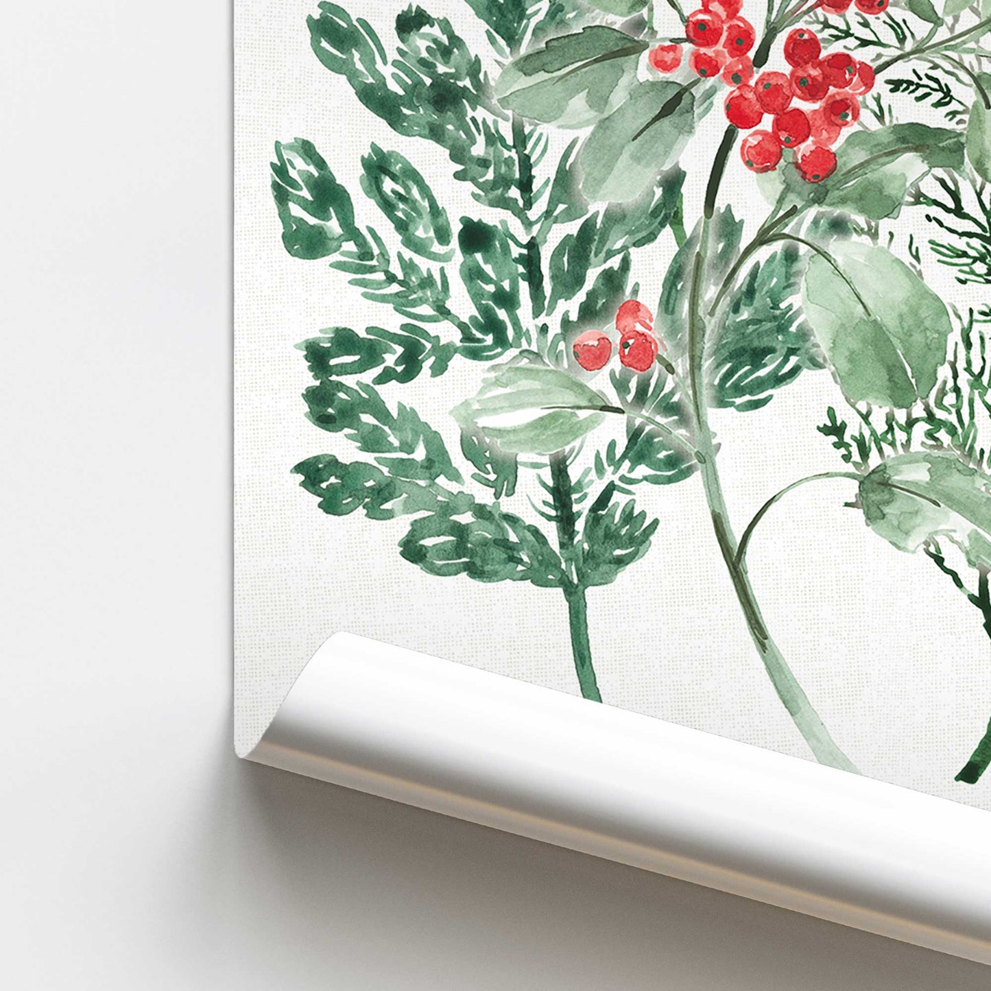 Winterberry Gathering I Print