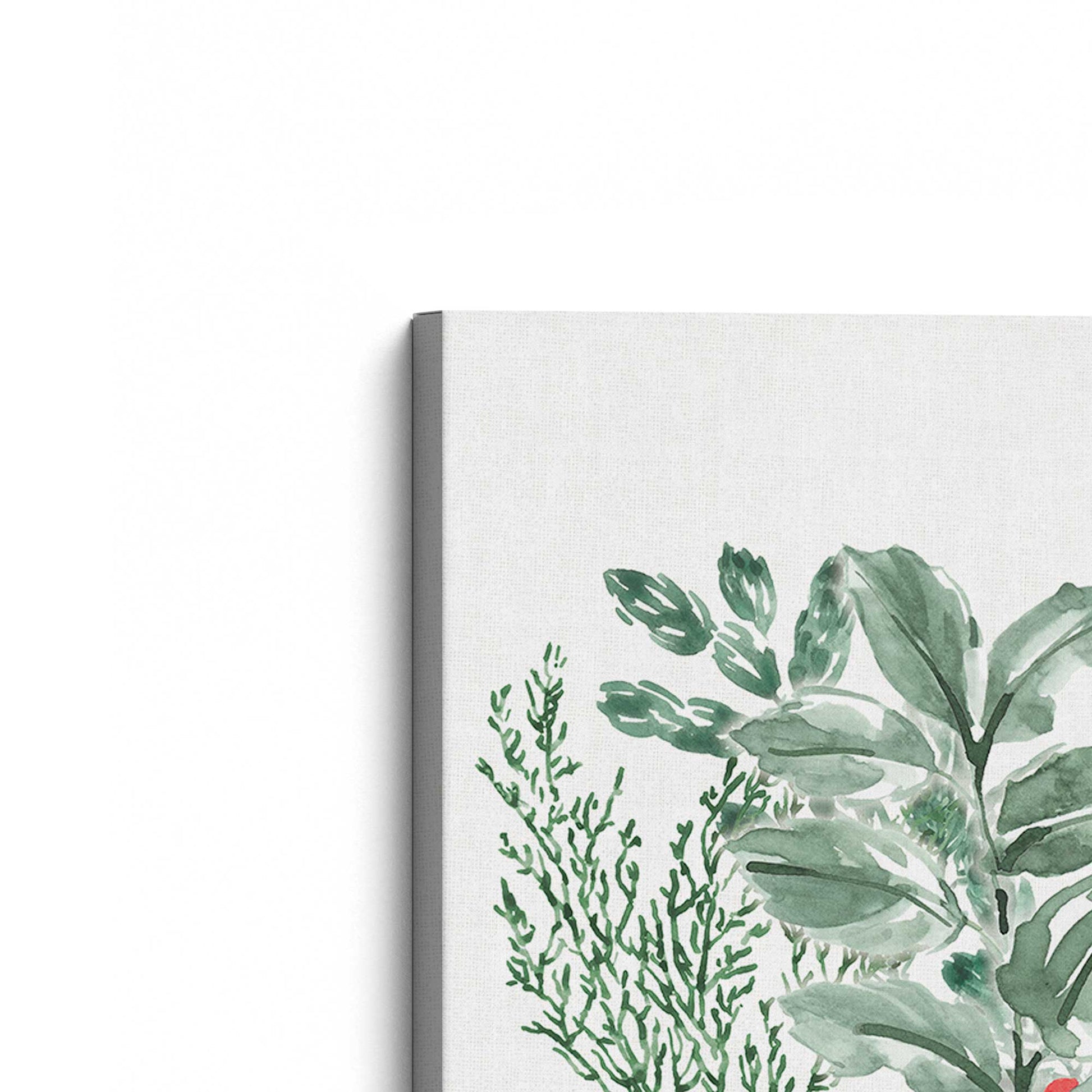 [Color:Stretched Canvas], Picture of the corner of the art