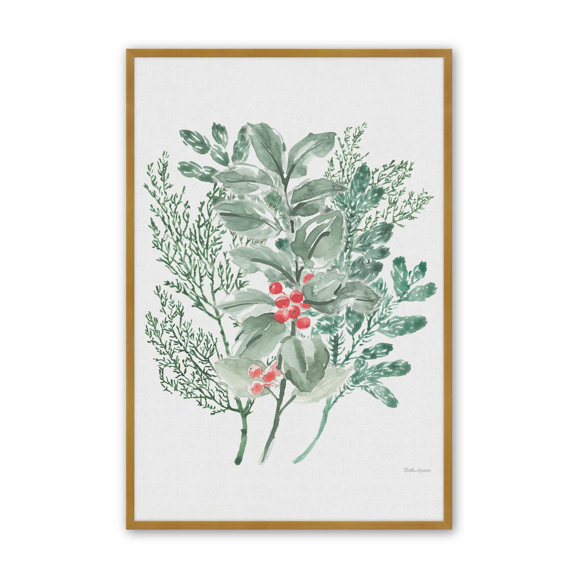 [Color:Polished Gold], Picture of art in a Polished Gold frame