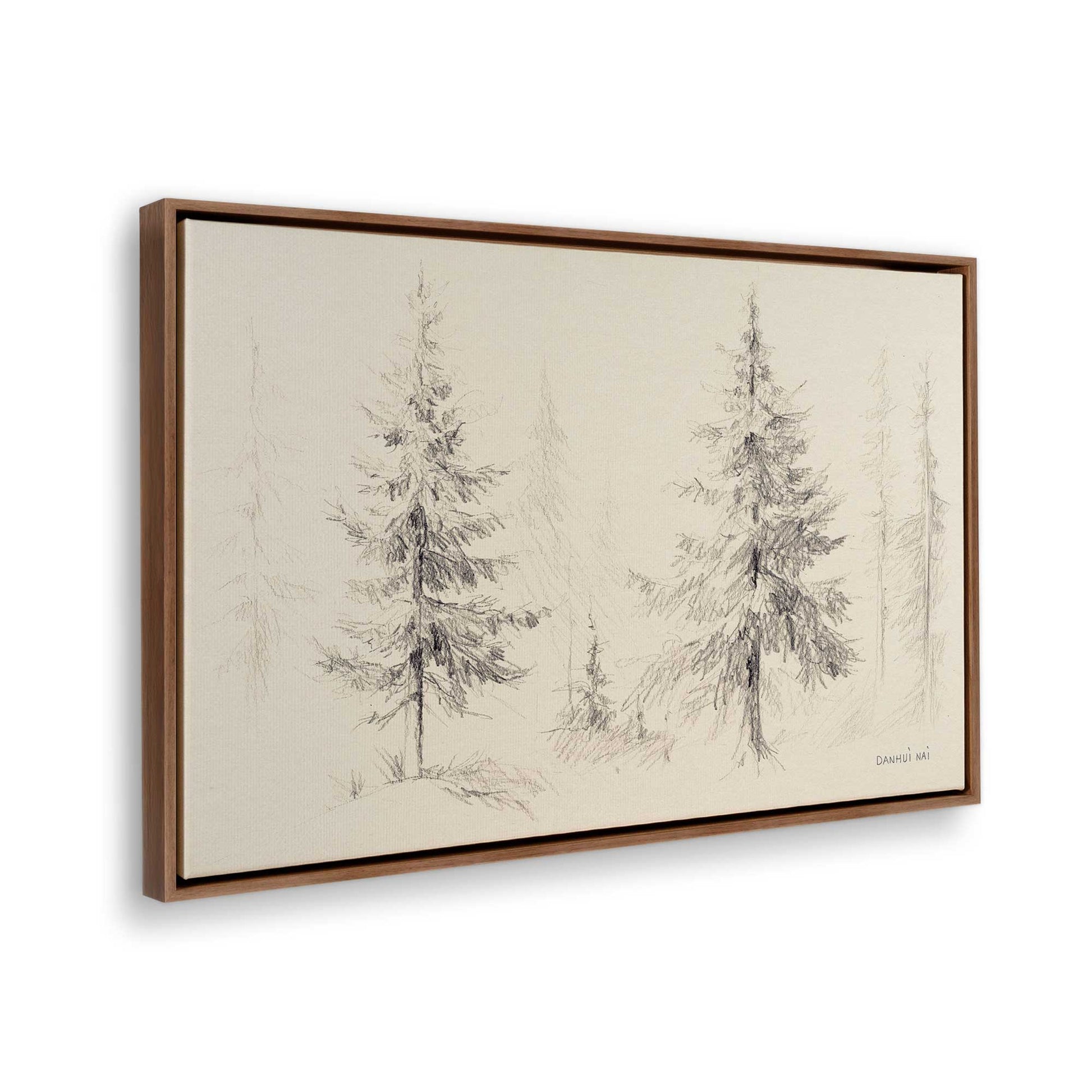 [Color:Walnut], Picture of the corner of the art