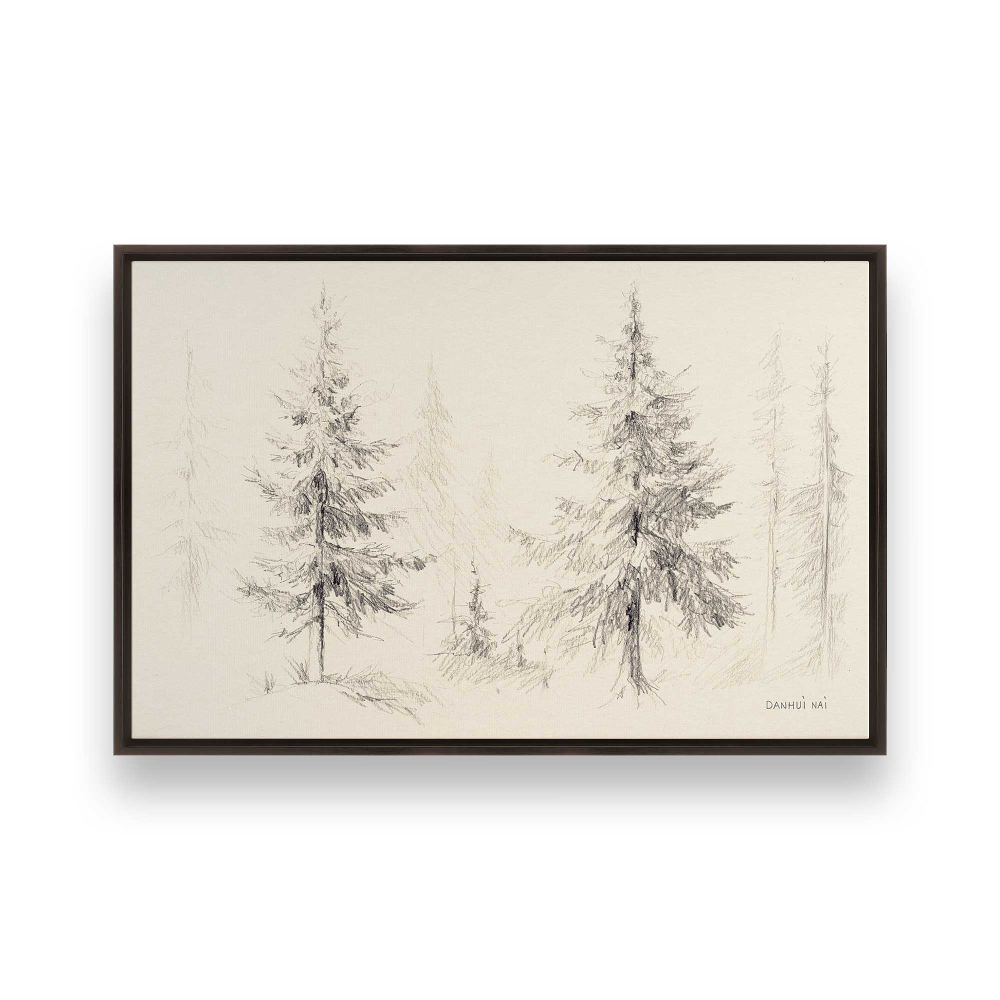 [Color:Espresso], Picture of art in a Espresso frame