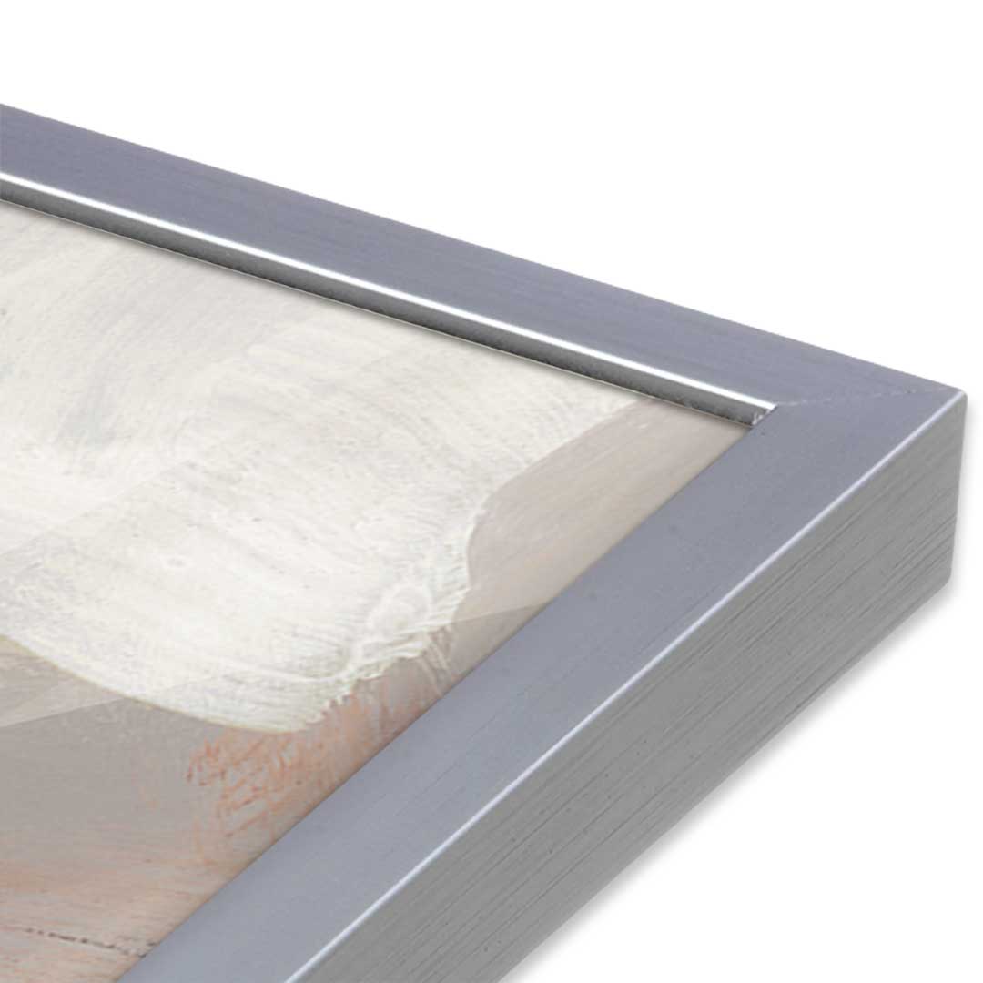 [Color:Polished Chrome], Picture of art in a Polished Chrome frame at an angle