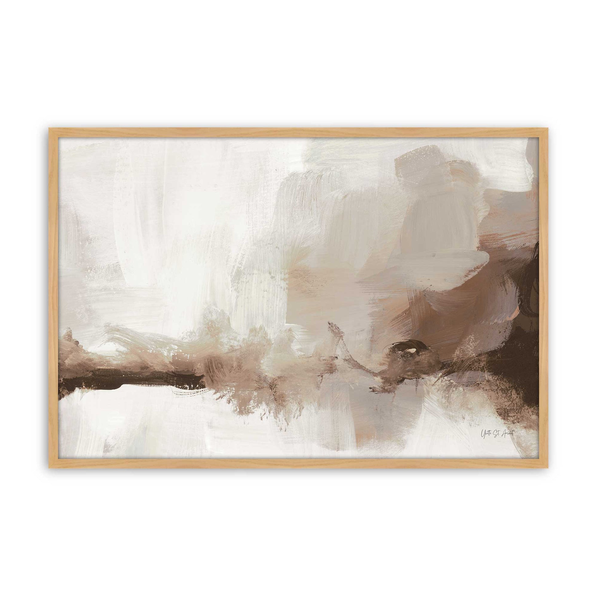 [Color:American Maple], Picture of art in a American Maple frame