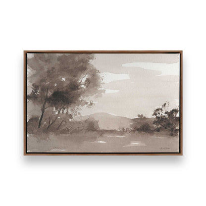 [Color:Walnut], Picture of art in a Walnut frame