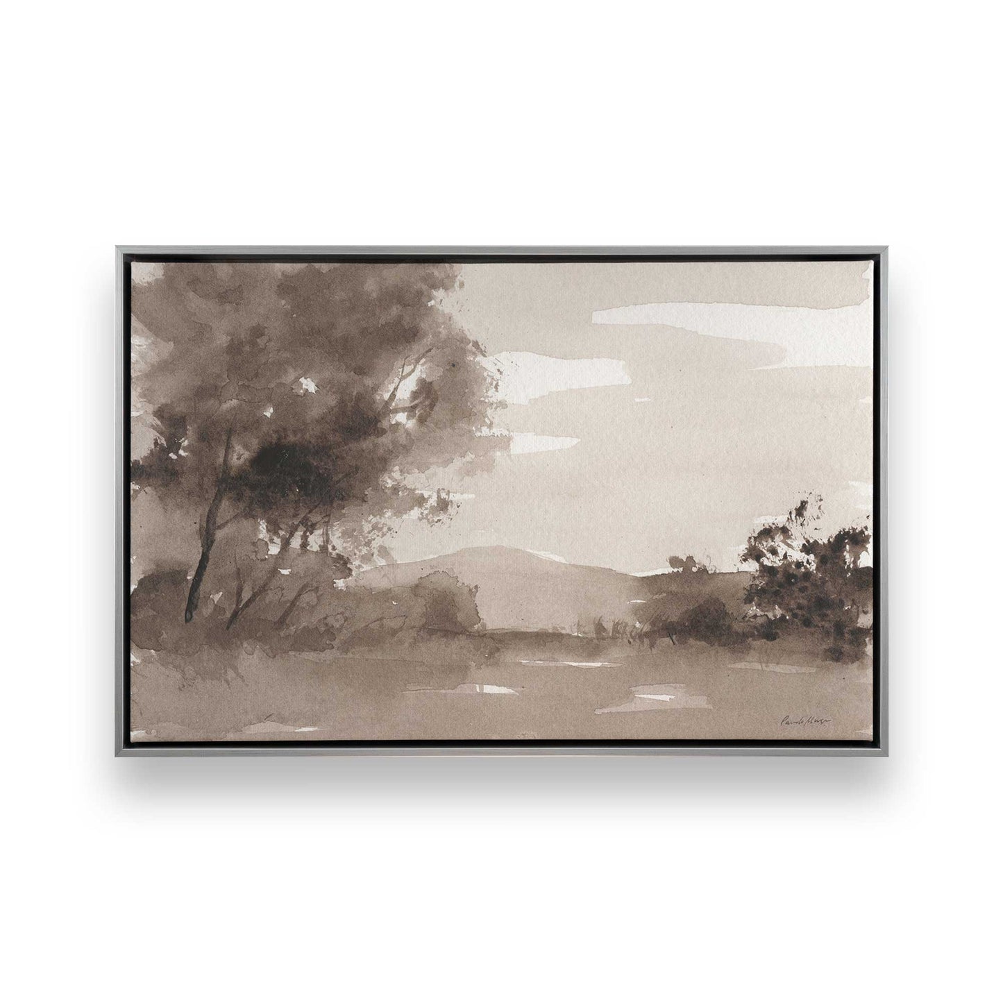 [Color:Polished Chrome], Picture of art in a Polished Chrome frame