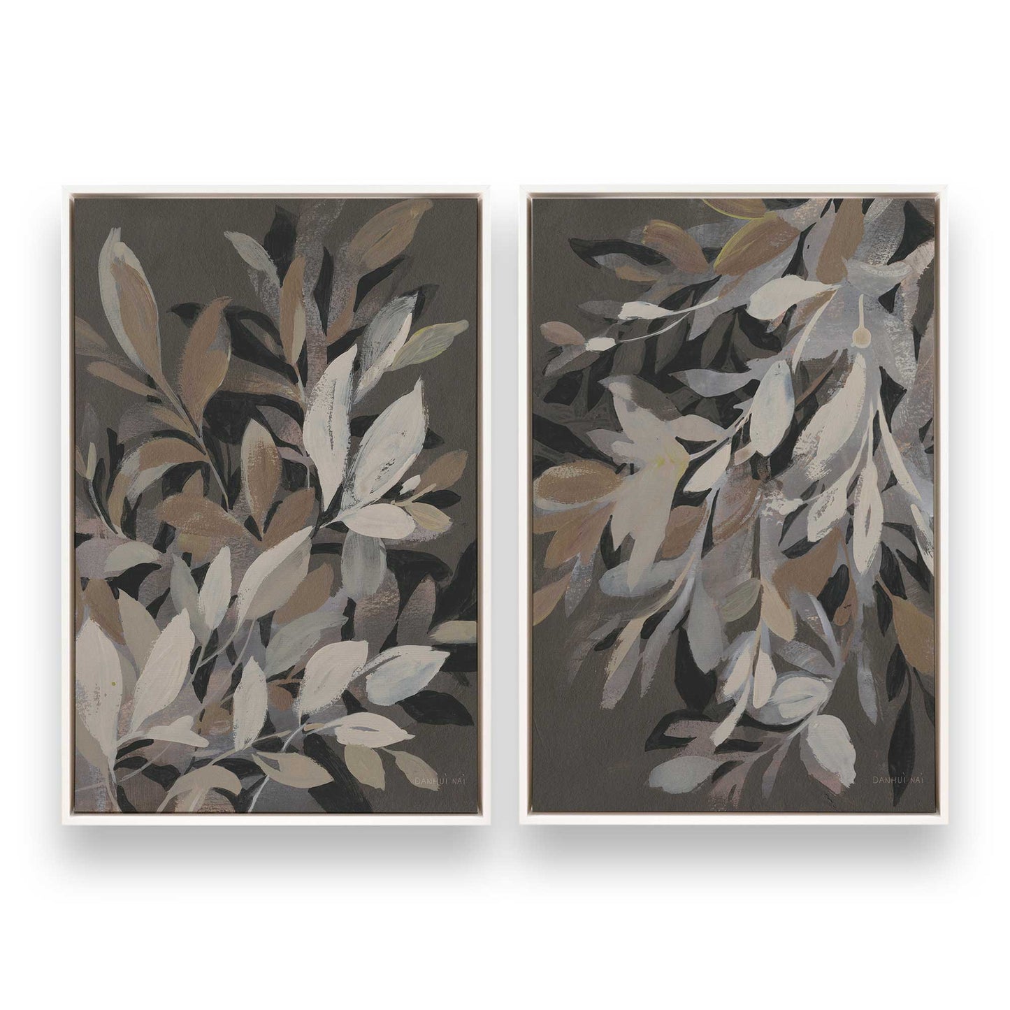 [Color:Opaque White], Picture of art in a White frame