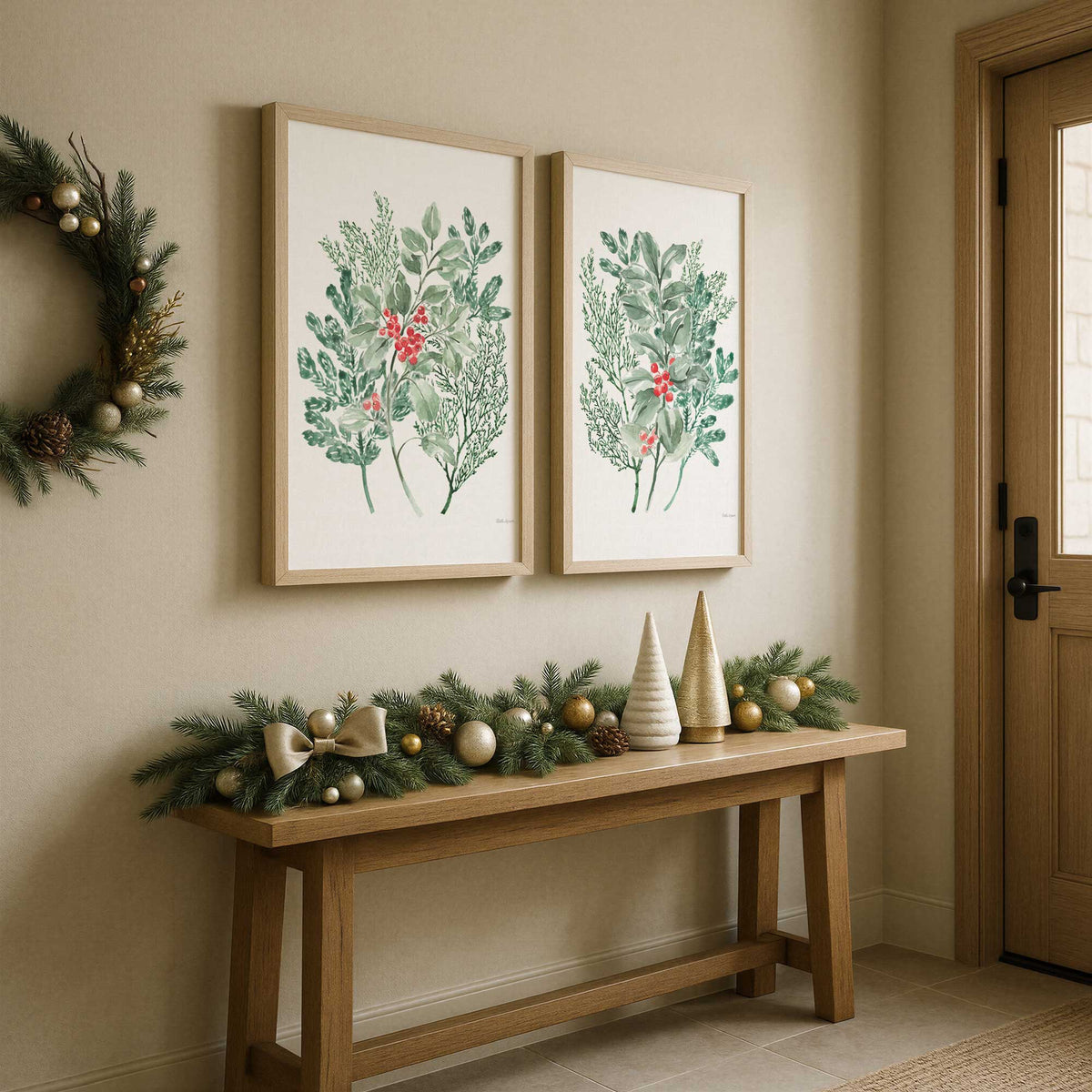 [Color:American Maple], Picture of art in a American Maple frame