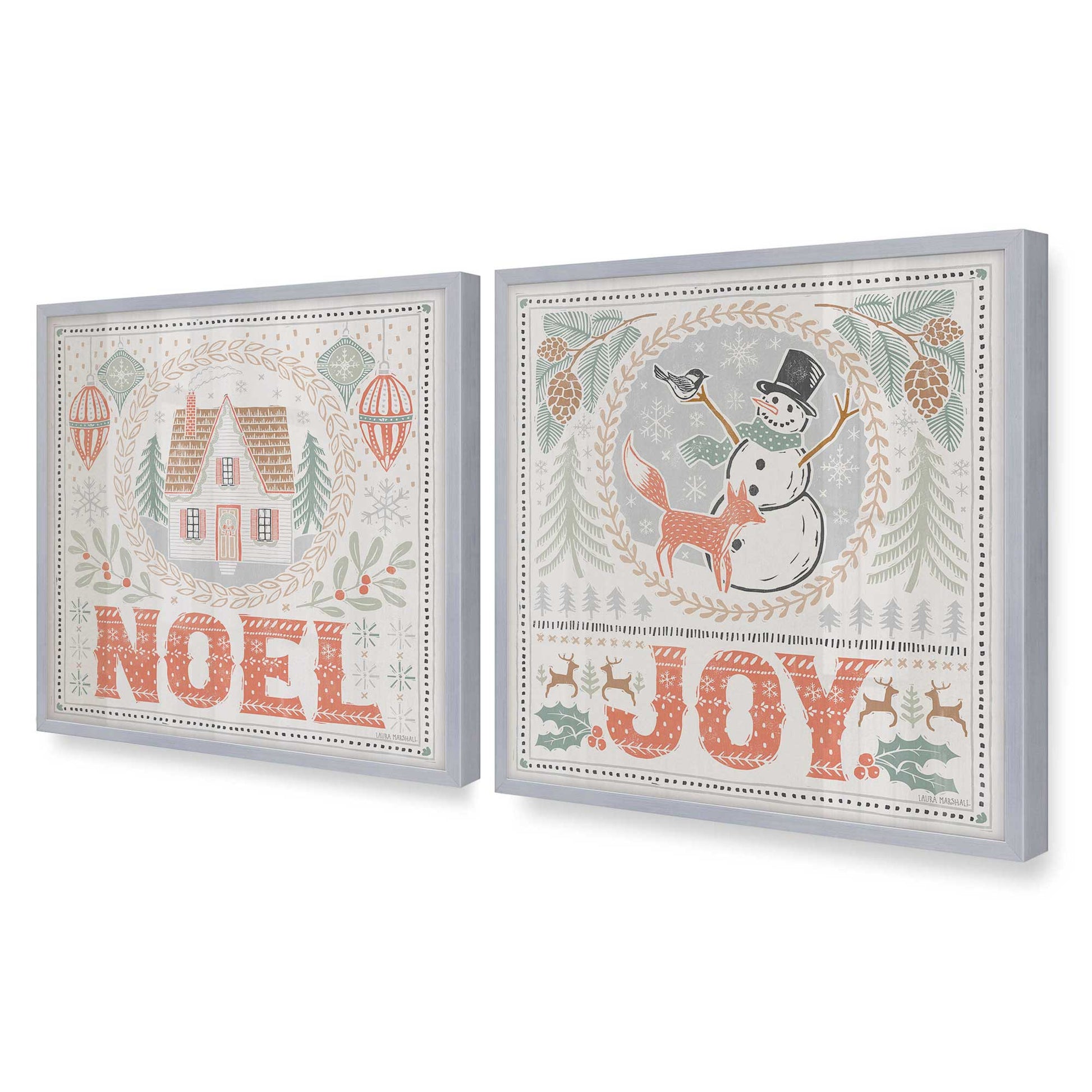 [Color:Polished Chrome], Picture of art in a Polished Chrome frame of the corner