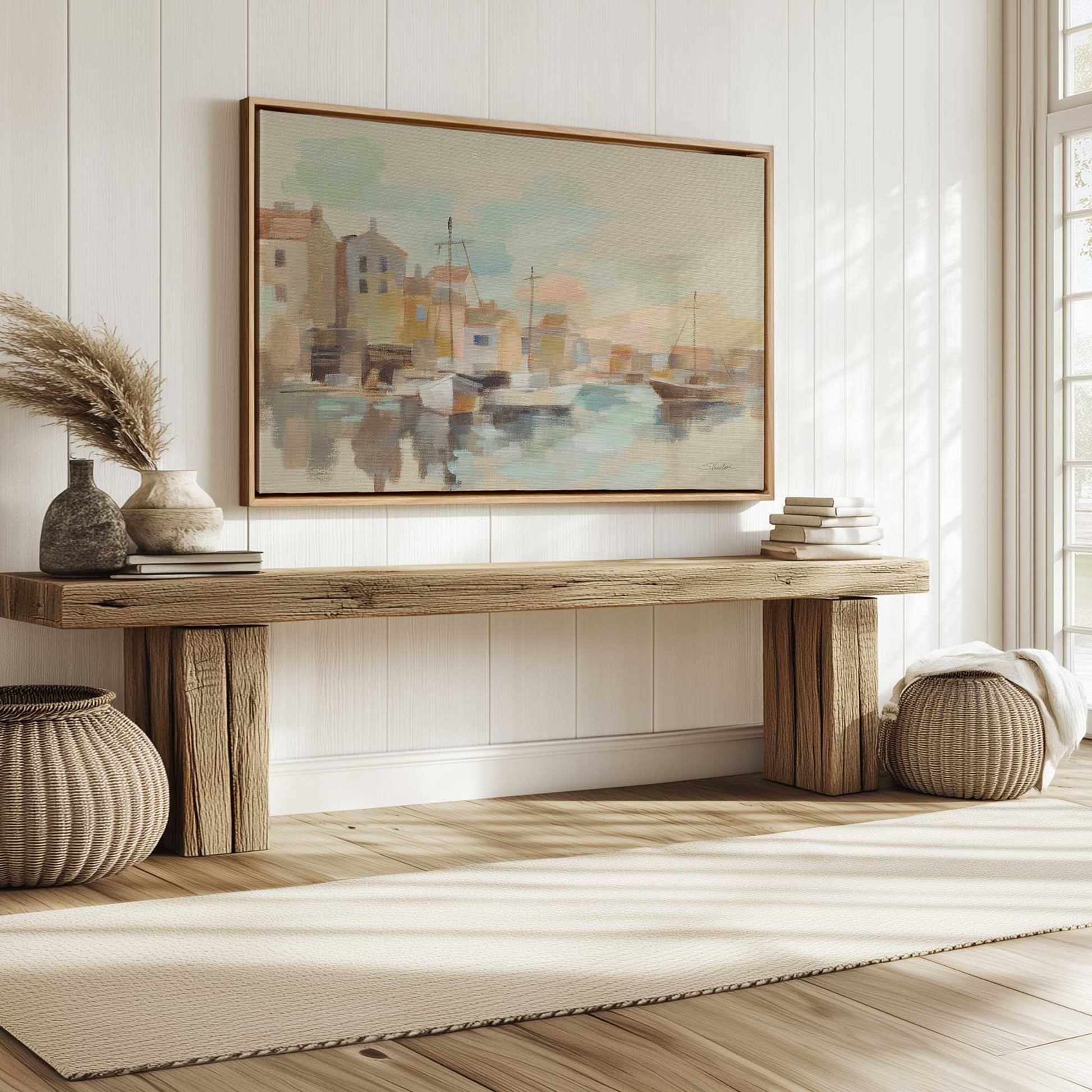 Picture of art in a room