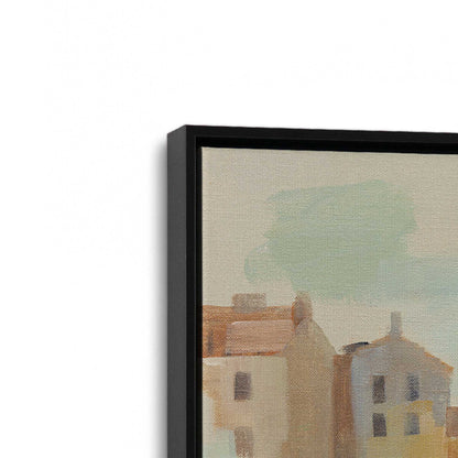 [Color:Satin Black], Picture of art in a Satin Black frame at an angle