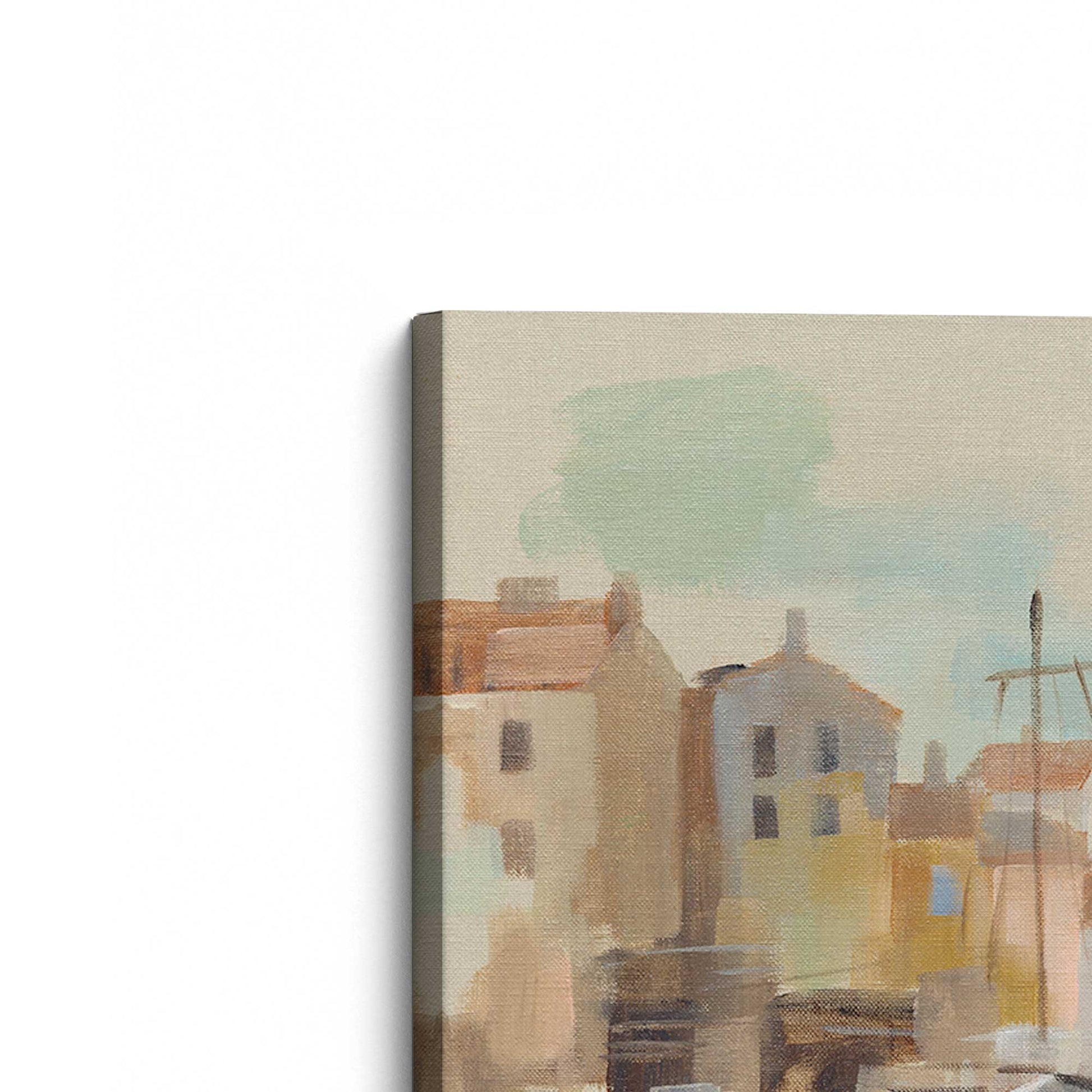 [Color:Stretched Canvas], Picture of the corner of the art