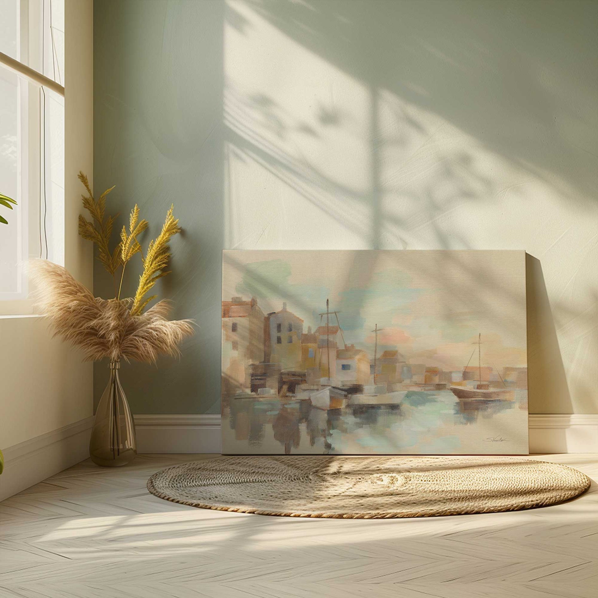 Picture of art in a room