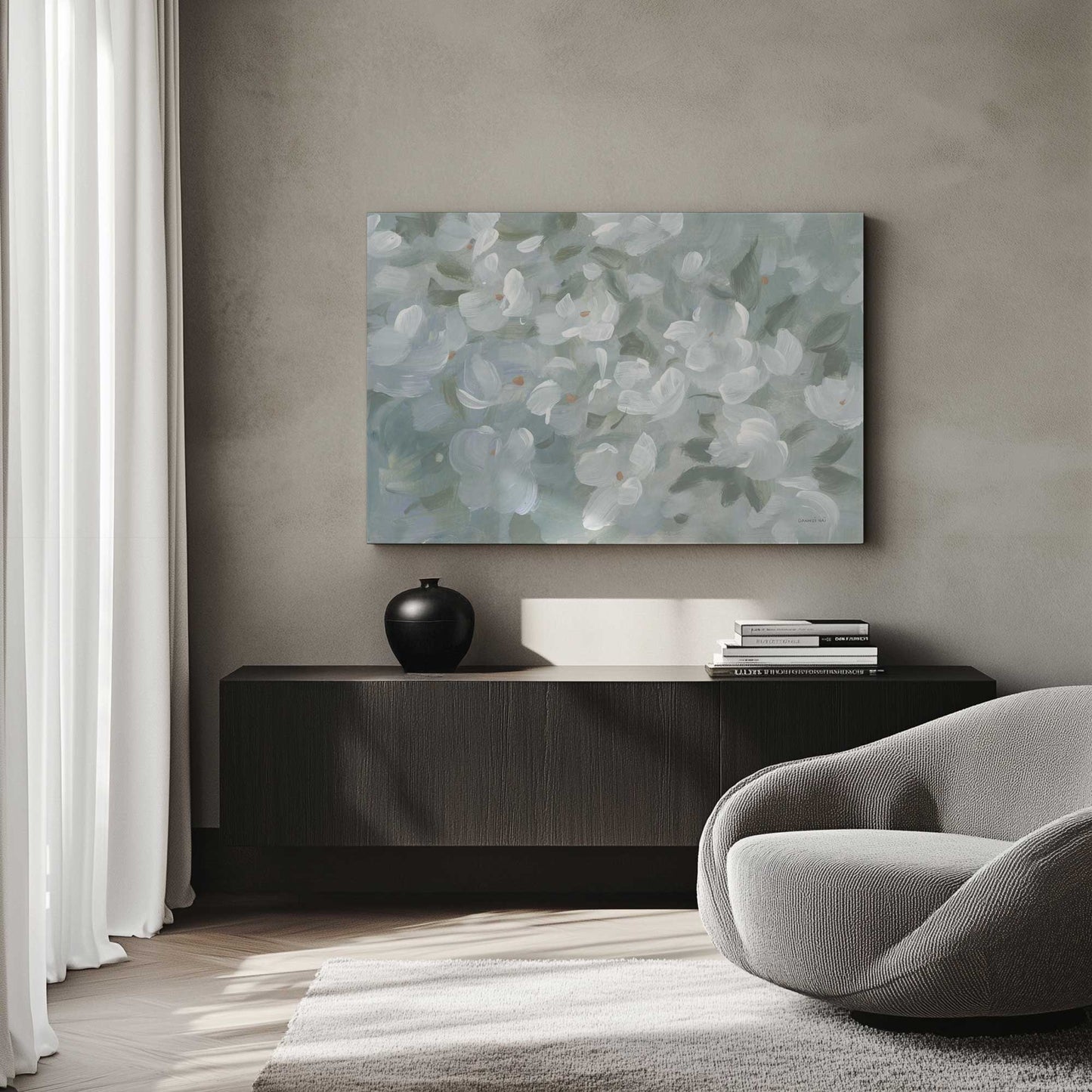 Picture of art in a room
