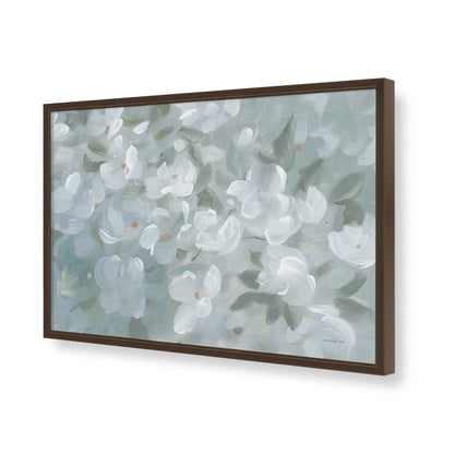 [Color:Brown], Picture of art in a Brown frame of the corner
