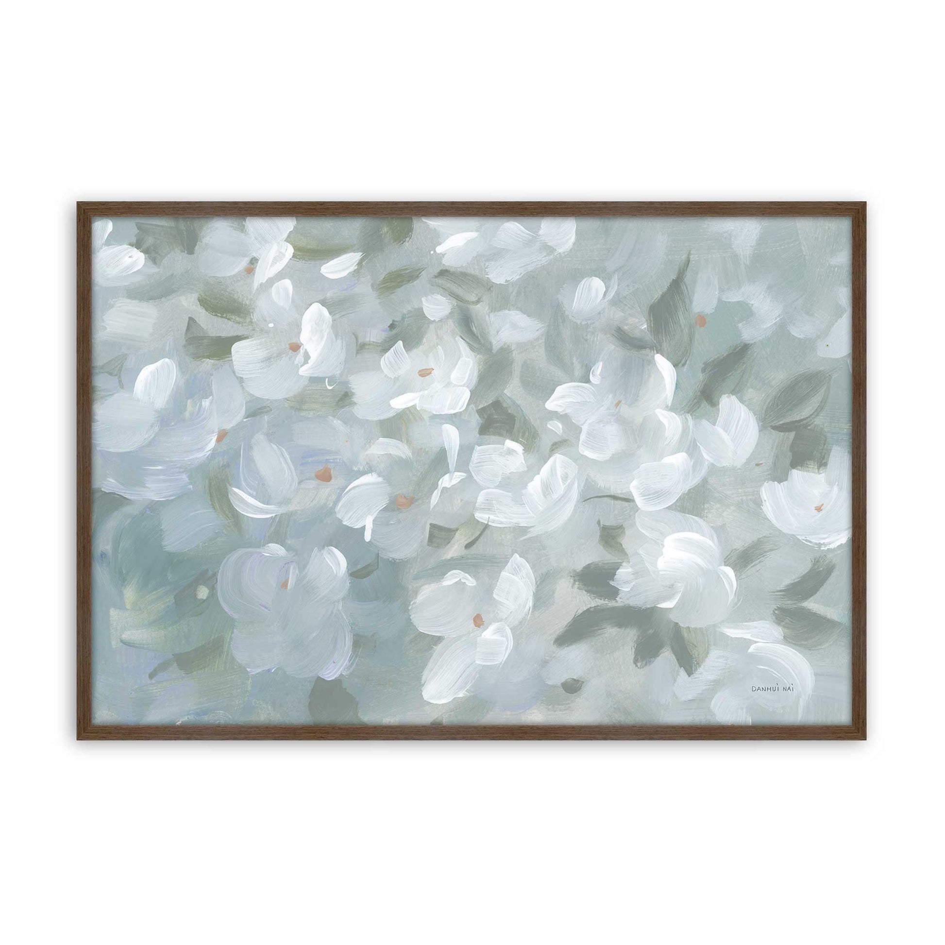 [Color:Walnut], Picture of art in a Walnut frame