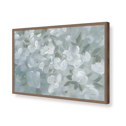 [Color:Walnut], Picture of art in a Walnut frame of the corner