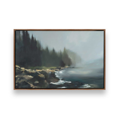 [Color:Walnut], Picture of art in a Walnut frame