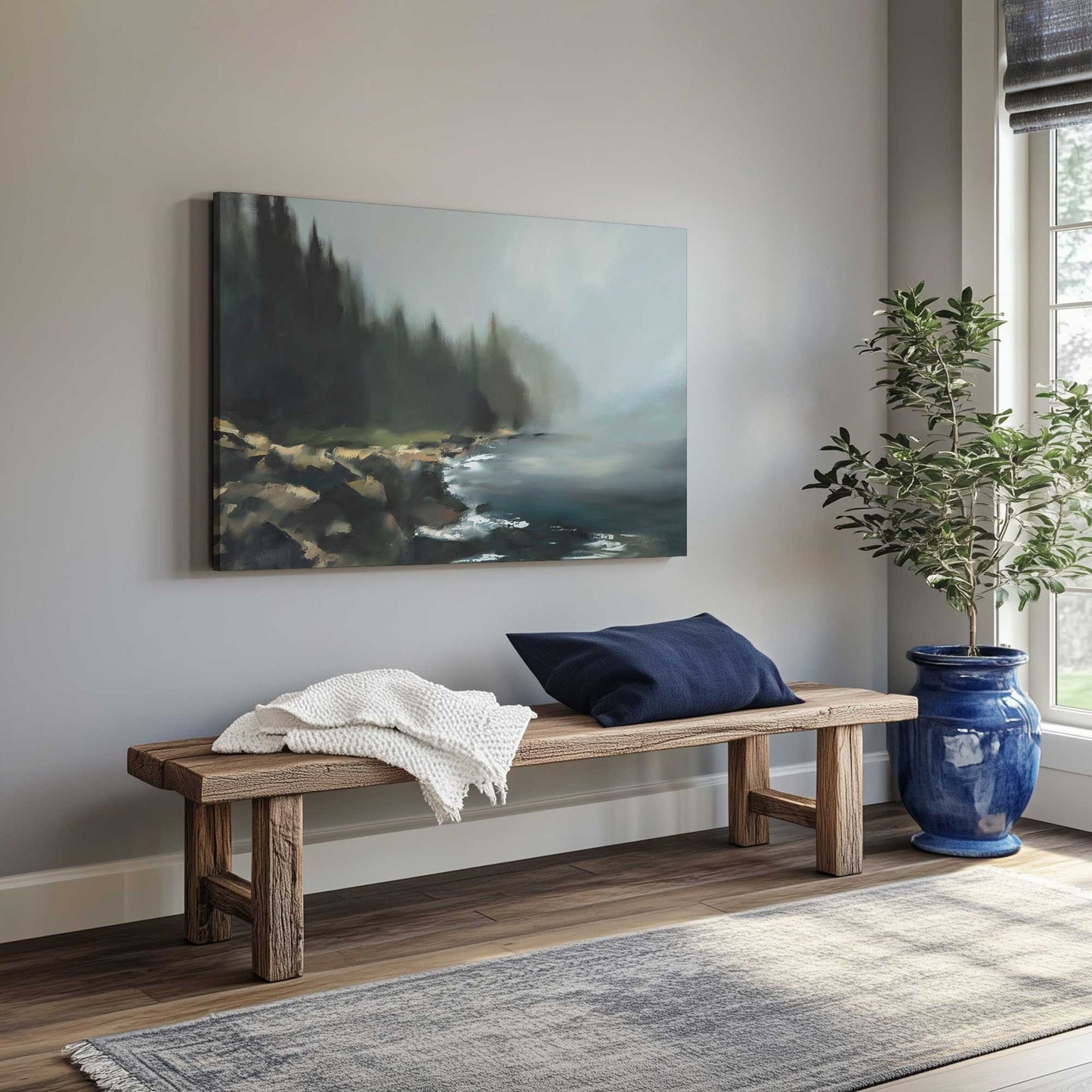 Picture of art in a room