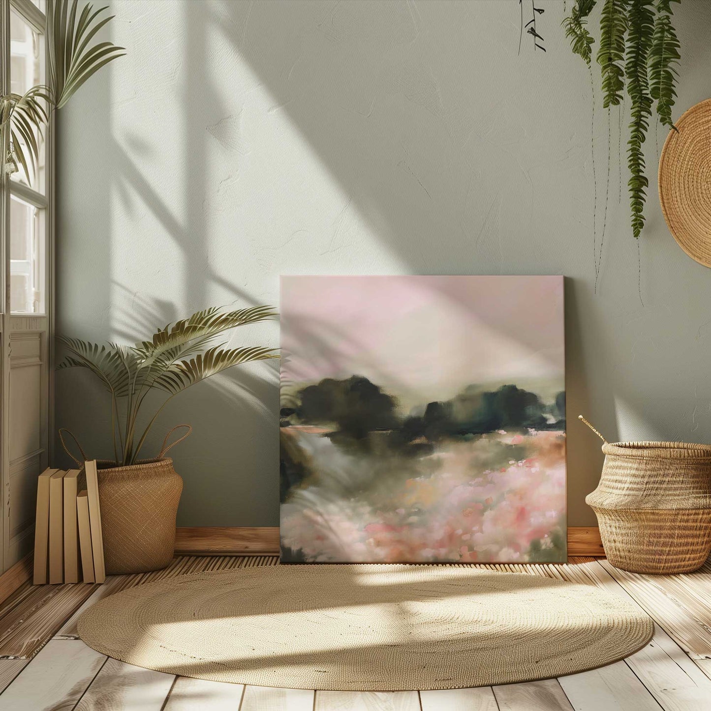 Picture of art in a room