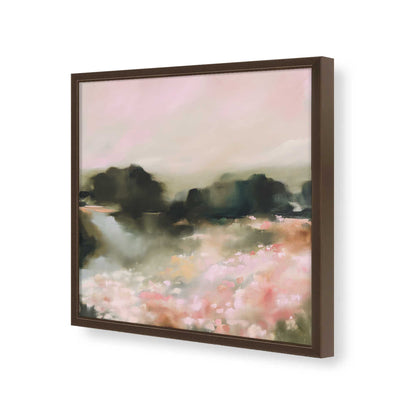 [Color:Espresso], Picture of art in a Espresso frame of the corner
