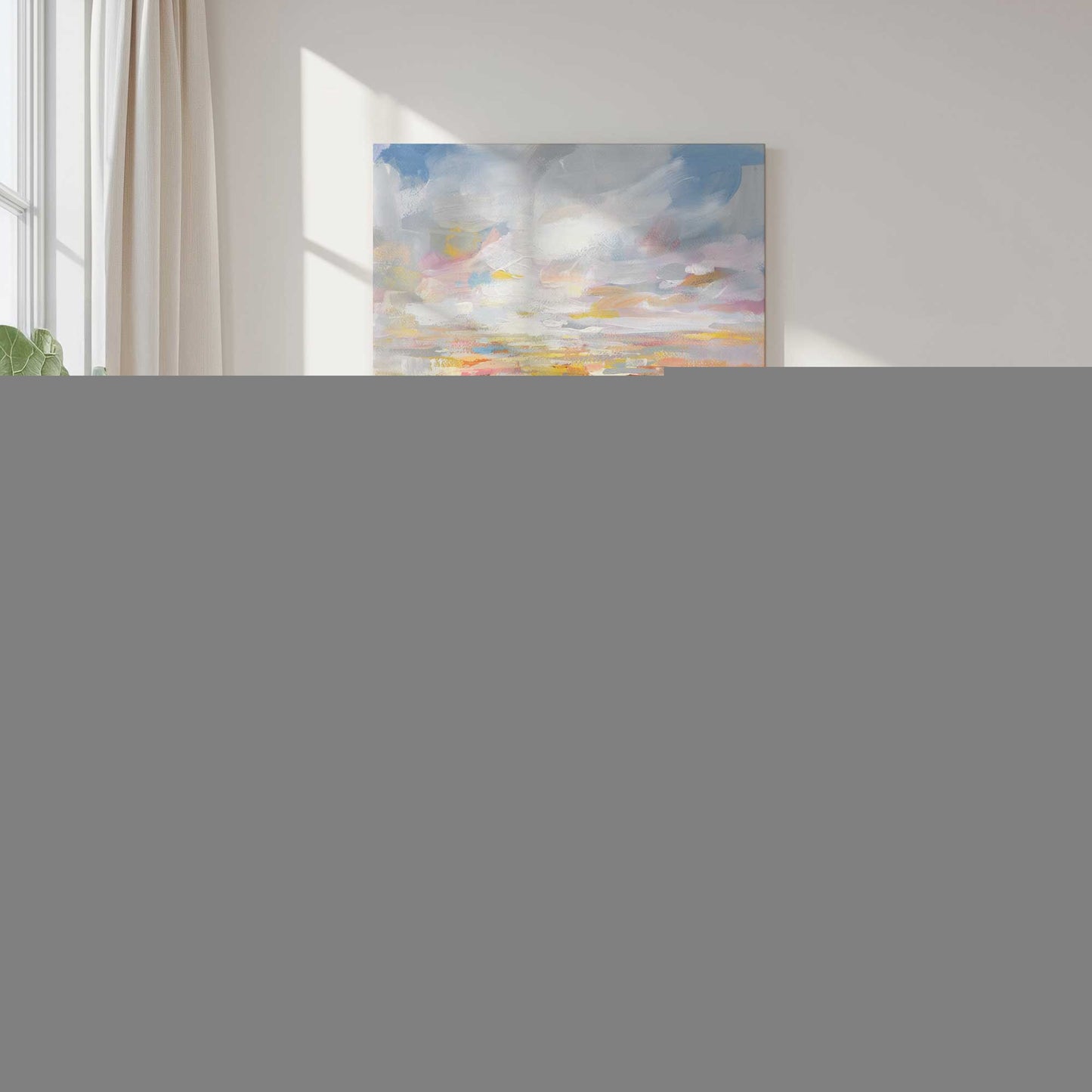Picture of art in a room