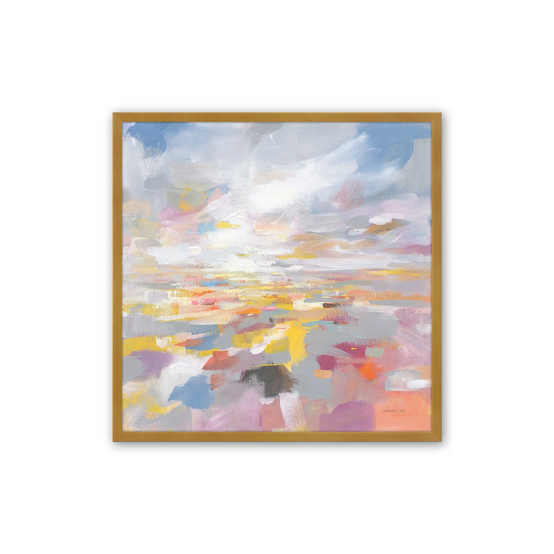 [Color:Polished Gold], Picture of art in a Polished Gold frame