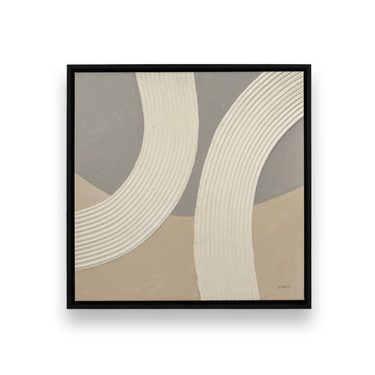 [Color:Satin Black], Picture of art in a Satin Black frame