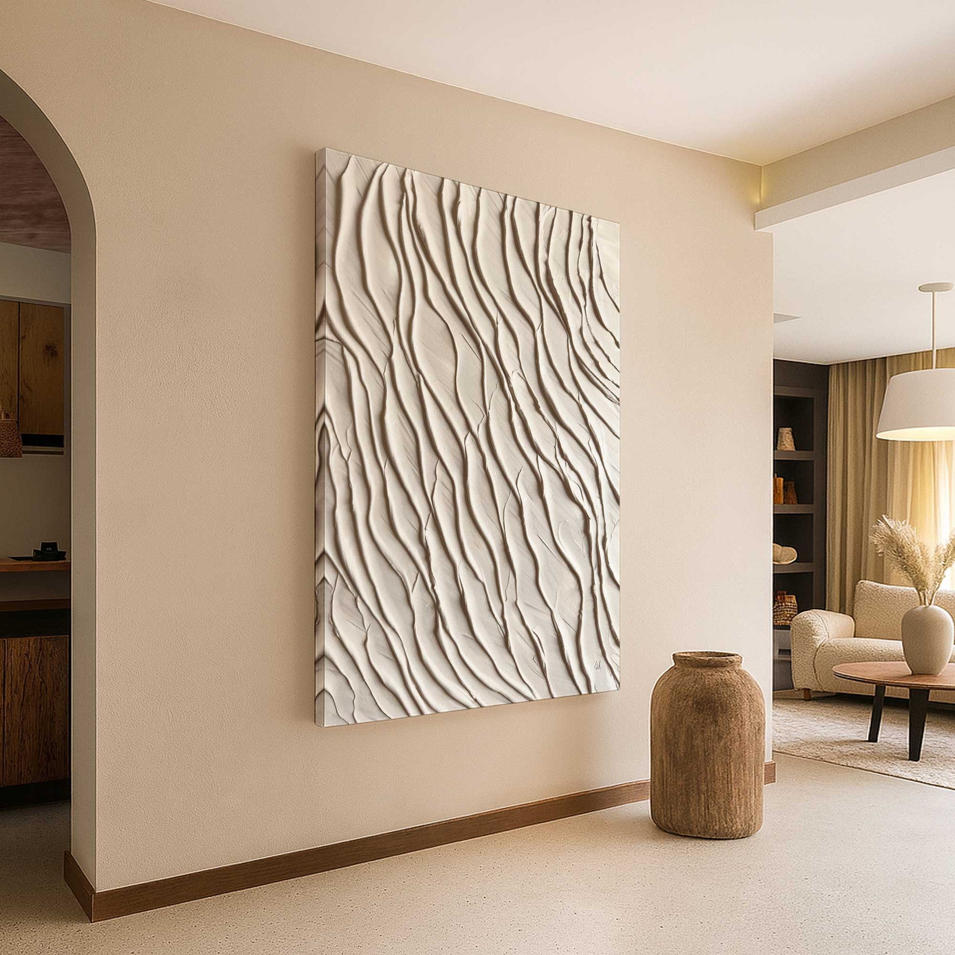 [LIFESTYLE], art hanging in a room
