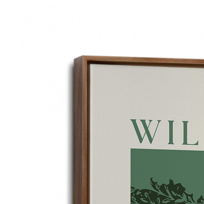 [Color:Walnut], Picture of art in a Walnut frame at an angle