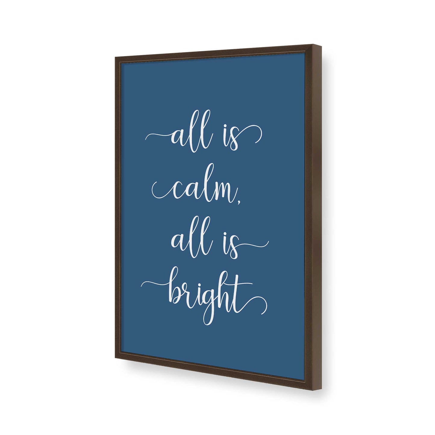[Color:Belvinder Brown], Picture of art in a Belvinder Brown frame of the corner