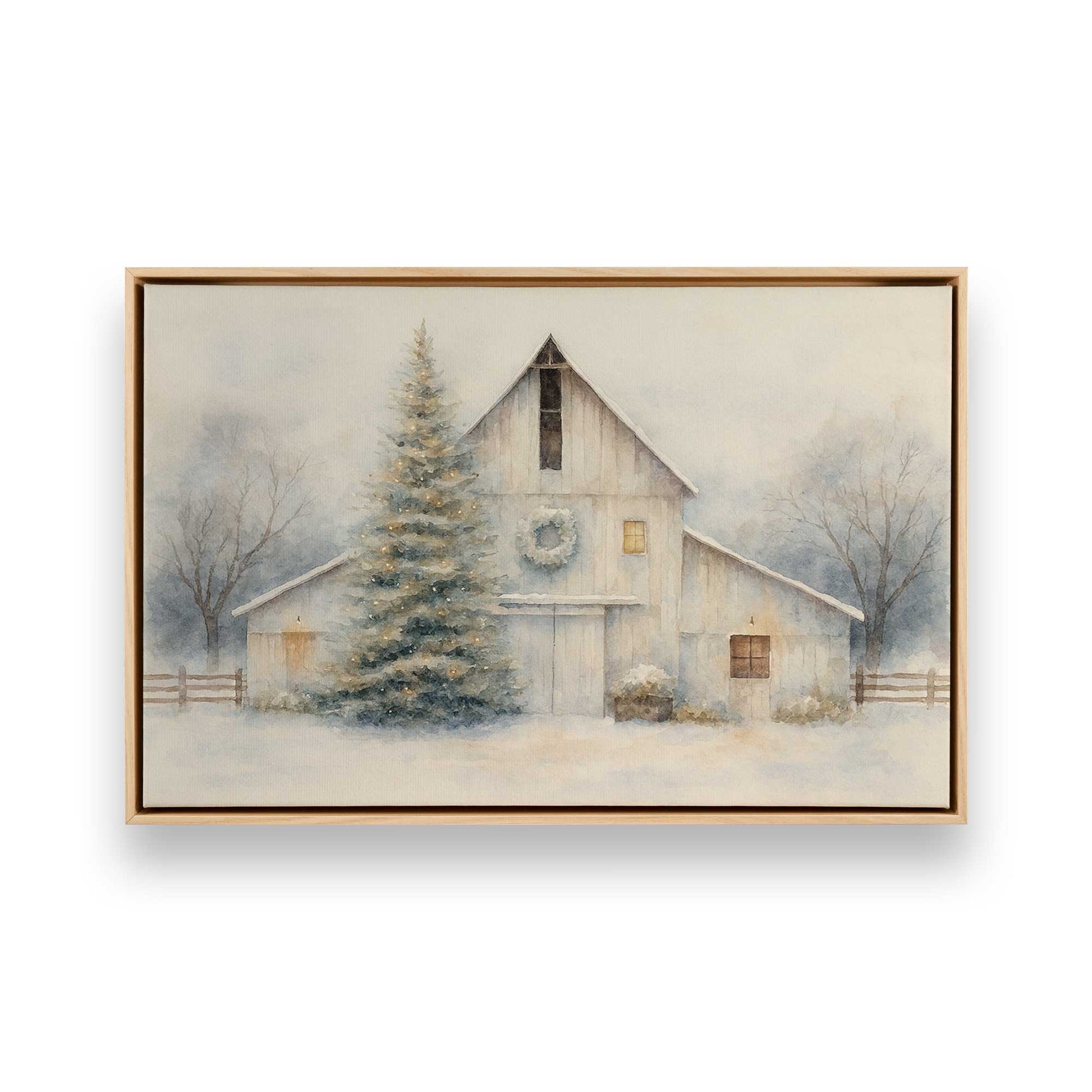 [Color:American Maple], Picture of art in a American Maple frame