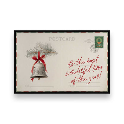 North Pole Notes, Set of 4 Prints on Canvas