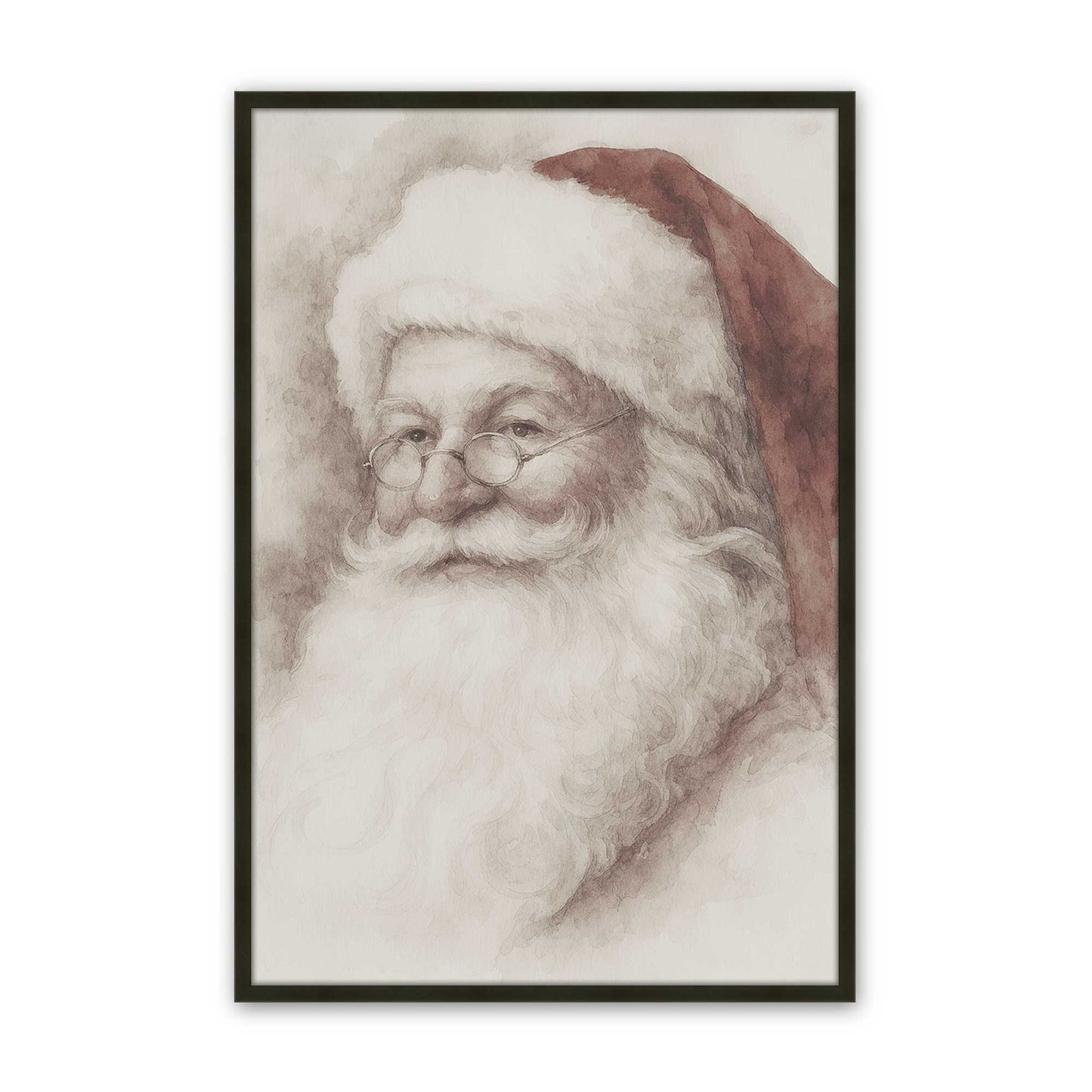 [Color:Satin Black], Picture of art in a Satin Black frame