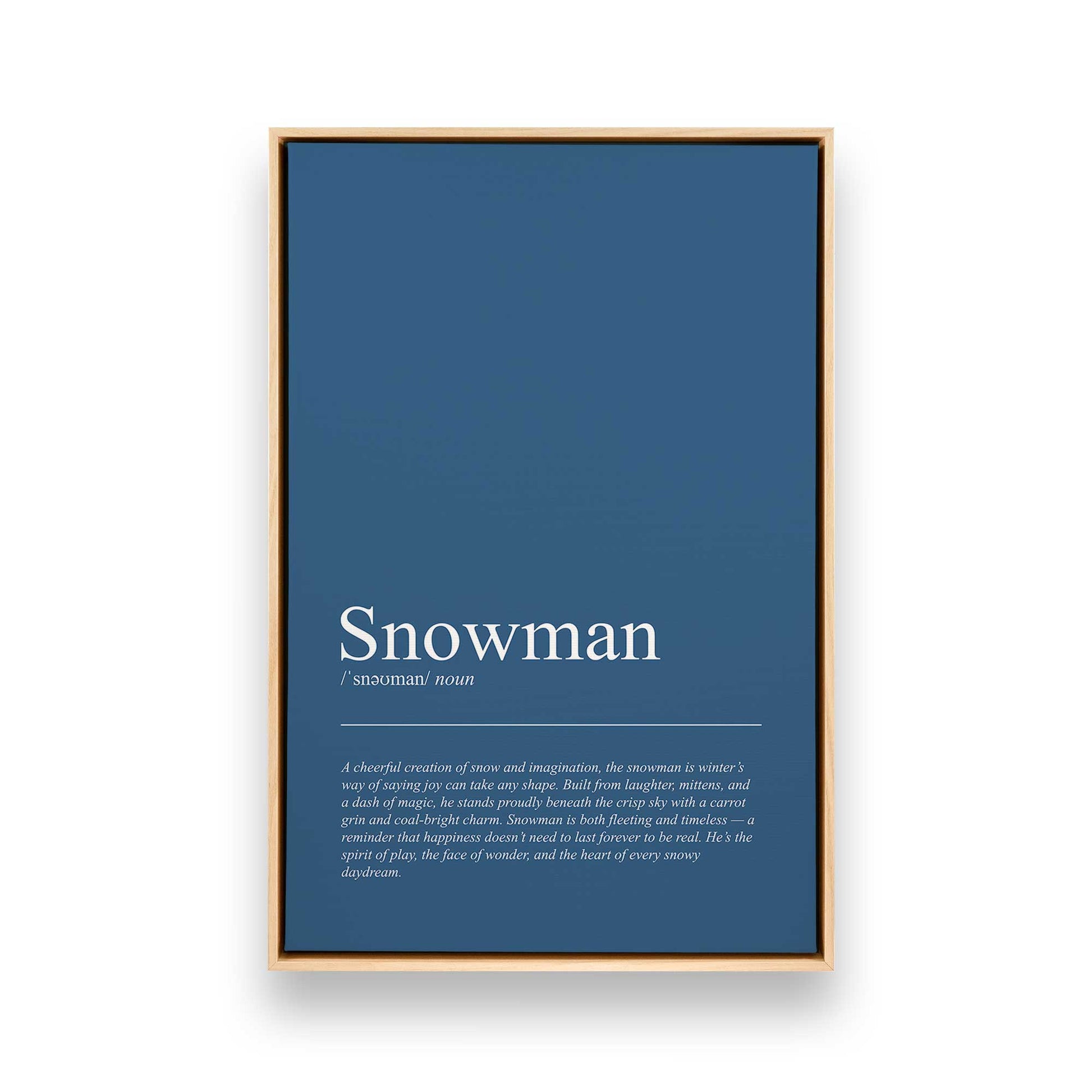 [Color:American Maple], Picture of art in a American Maple frame