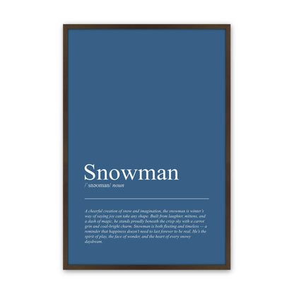 [Color:Brown], Picture of art in a Brown frame