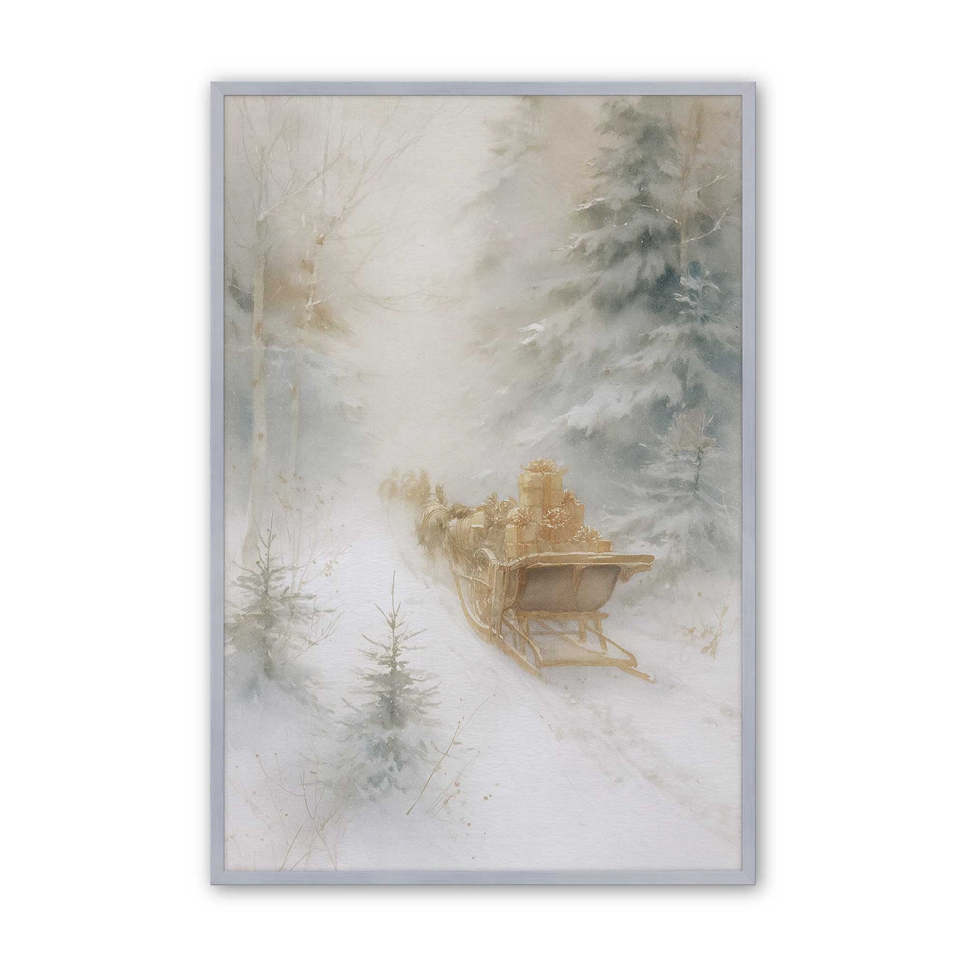 [Color:Polished Chrome], Picture of art in a Polished Chrome frame